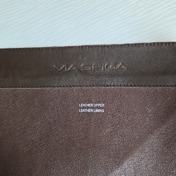 Via Spiga Dark Brown Heeled Boots - Picture 5 of 6